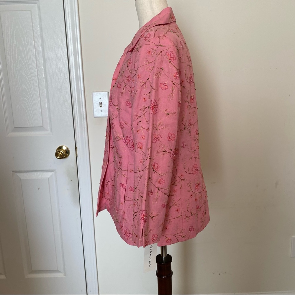 (Size 10) Rafaella Embroidered Linen - Picture 4 of 13